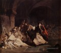 Le massacre des moines de Tamond romantique Sir Lawrence Alma Tadema